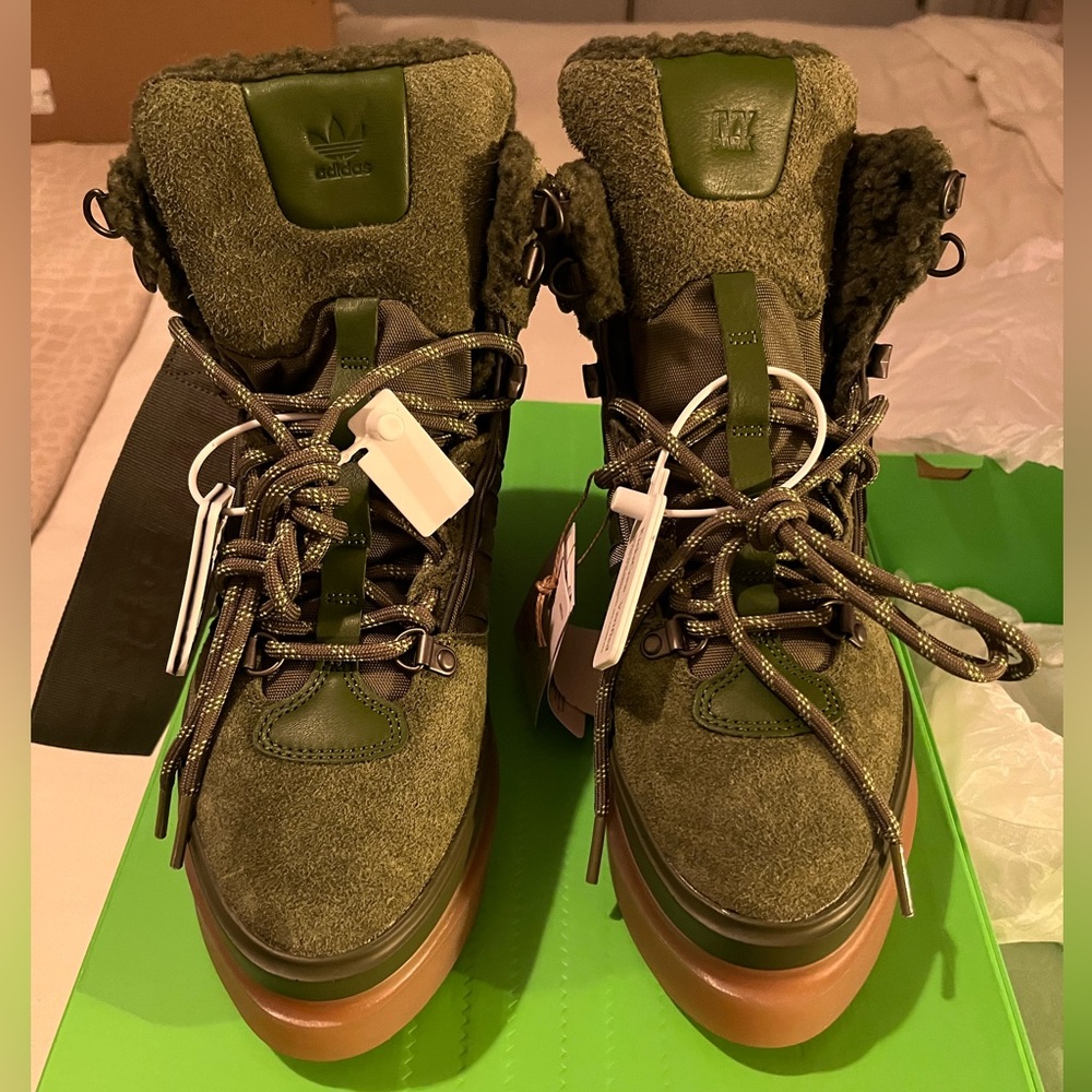 Sleek Green Boot - IVY Adidas Collab